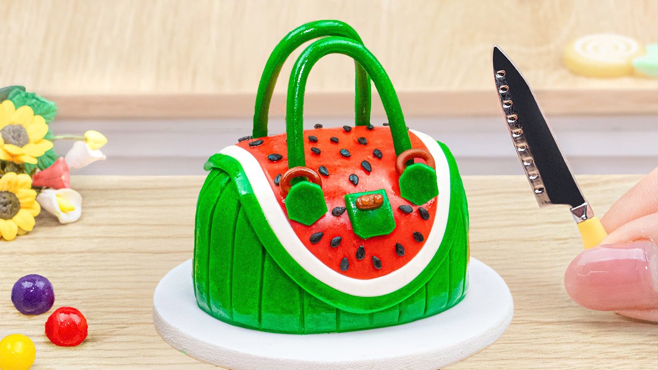 Best Moment of Kitkat Rainbow Cake Mini 🍉 | 1000+ Satisfying Mini Cake Decorating and ASMR 🍉