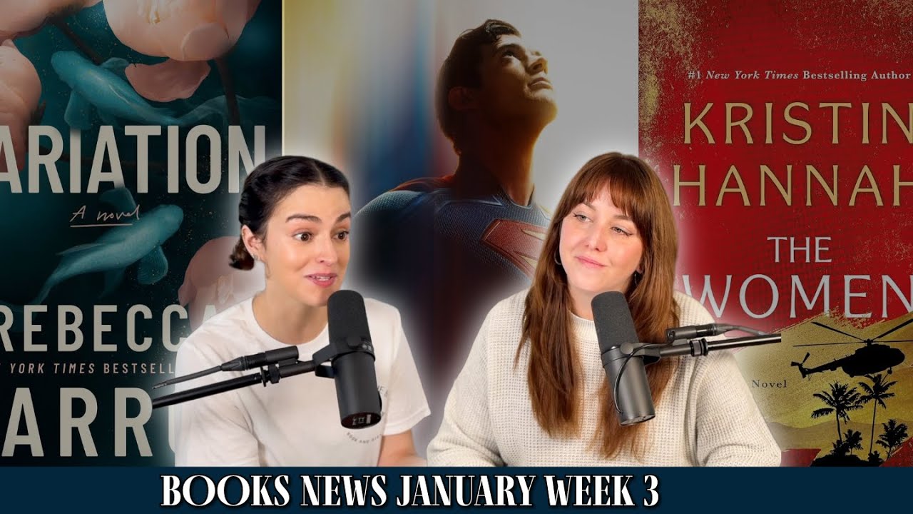 Book News  - Library loans led by ladies, Yarros adaptations, book distributor, and Superman comic