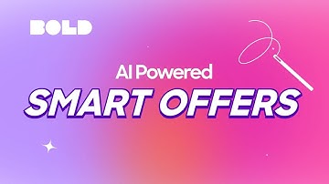Maximize average order value on your Shopify store with AI-Powered Smart Offers from Bold