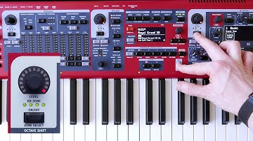 Matt Cossey Tutorial Series:  Nord Stage 3 - Zones, Splits & Crossfades