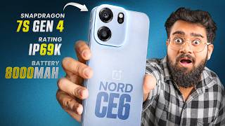 OnePlus Nord CE 6 Unboxing &amp; First Look | 8000mAh | IP69K | Snapdragon 7s Gen 4