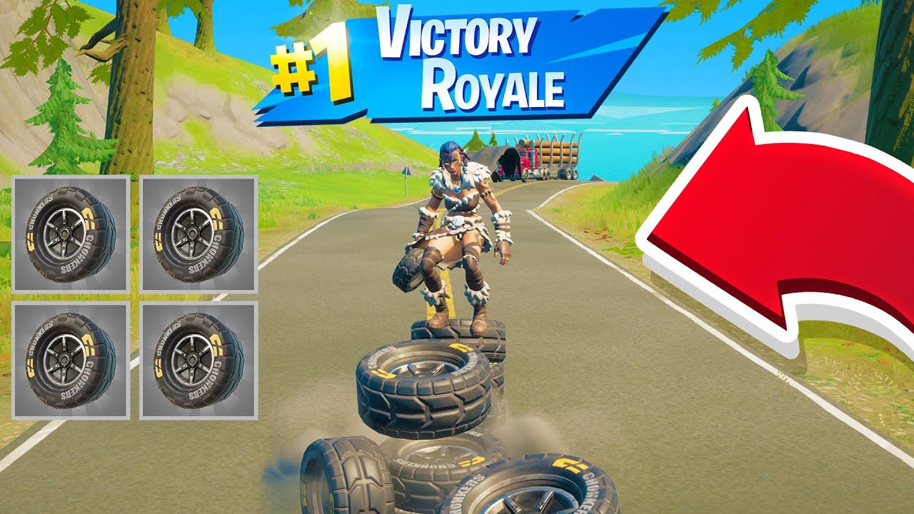 MISSÃO IMPOSSÍVEL: VENCI A PARTIDA SÓ EM CIMA DE PNEUS!