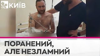 Втратив 2 літри крові й мав поранення по всьому тілу: історія бійця, який потрапив під обстріл РФ