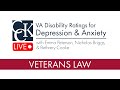 VA Disability Ratings for Depression and Anxiety