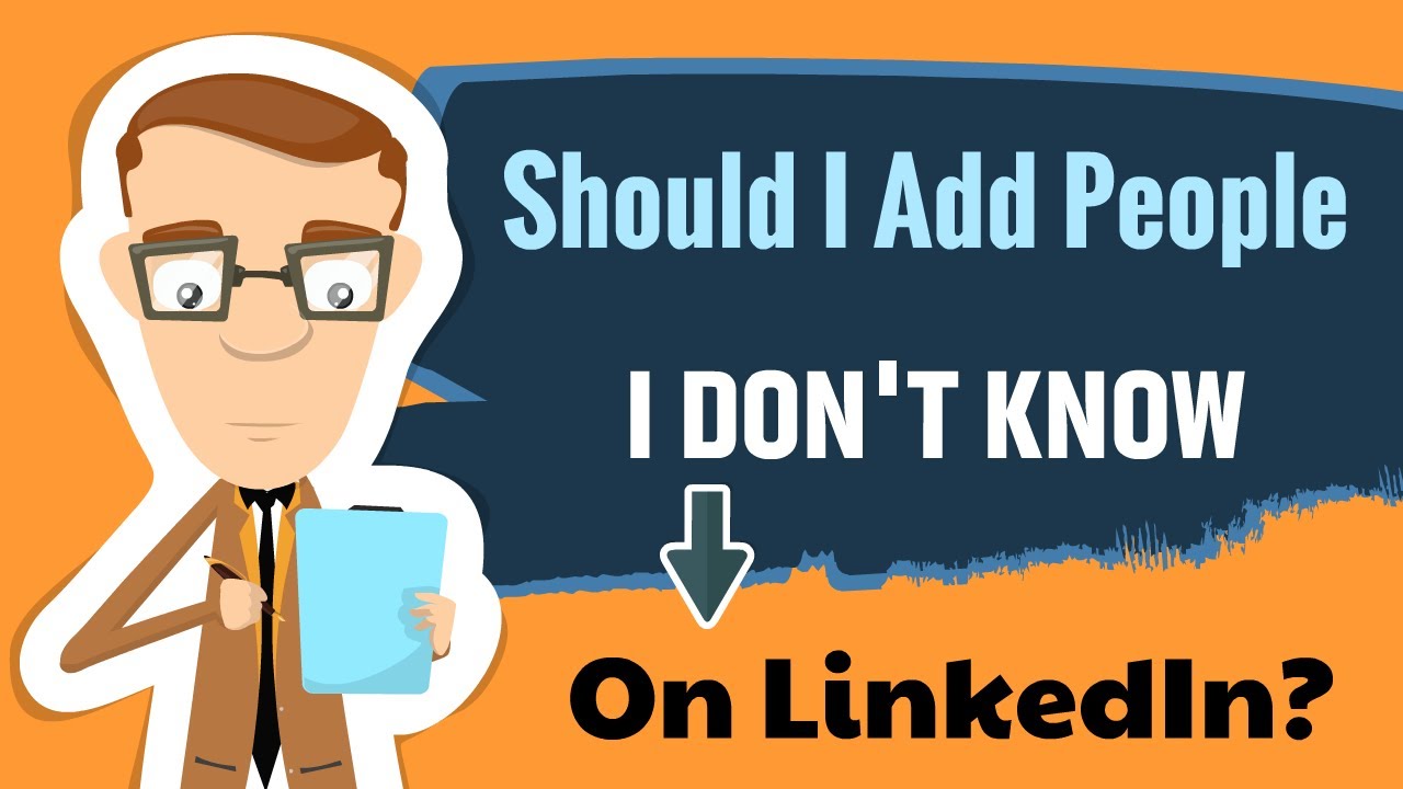 Do You Send Connection Requests to People You Don't Know on LinkedIn? | JobSearchTV.com
