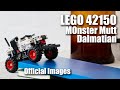 LEGO 42150 Monster Jam Mutt Dalmatian Official Images | 42150 LEGO Technic | LEGO Technic 2023 News