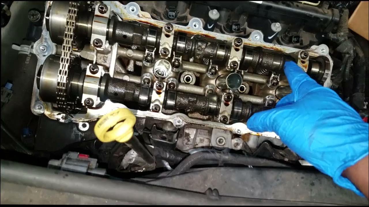 3.6 Pentastar broken rocker arm noise camshaft ticking motor can be