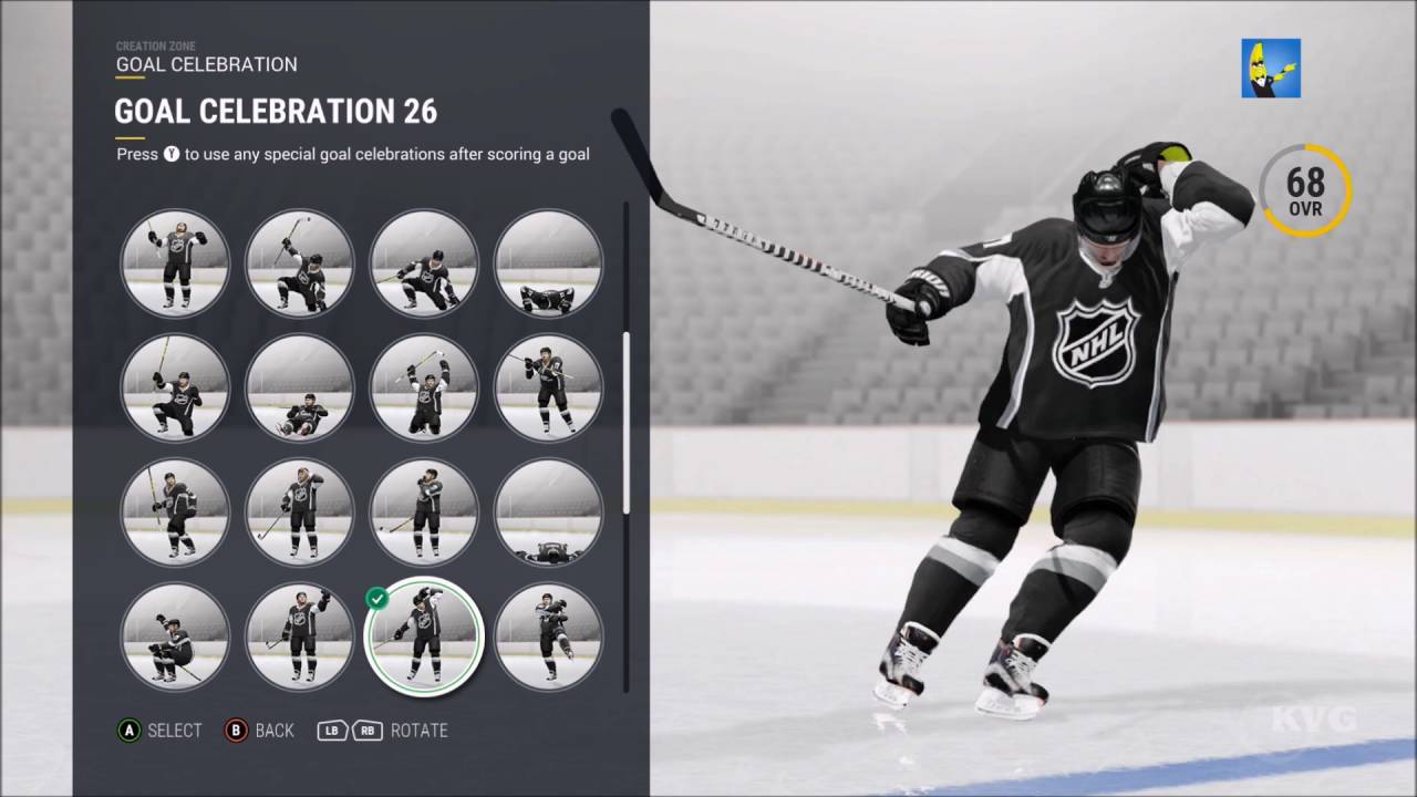 NHL 17 All Goal Celebrations (HD) [1080p60FPS] YouTube