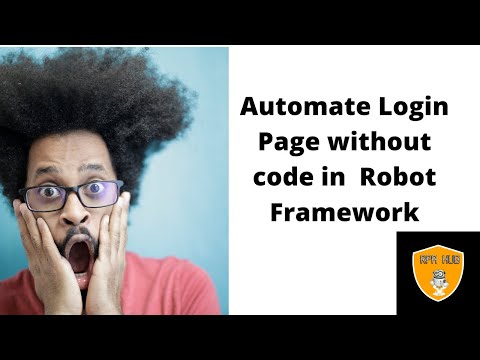 How  to Automate Login Page using Robot Framework | Login Page Automation | Robot Framework Tutorial