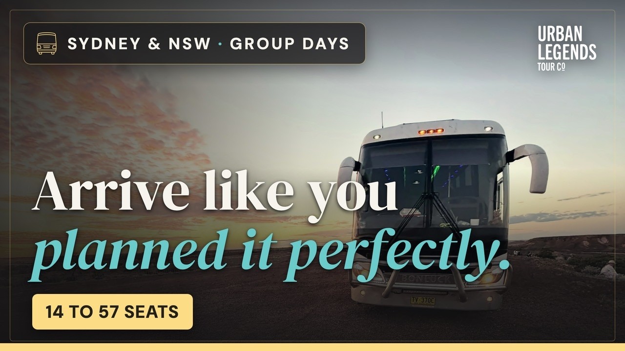 Film: how Urban Legends Tour Co plans a private group day in Sydney