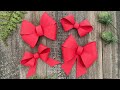 4 easy paper bows  paper craft ideas