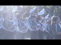Marching 110 performs at Paw Print Park