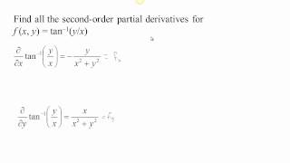 Partial Derivatives Part 1