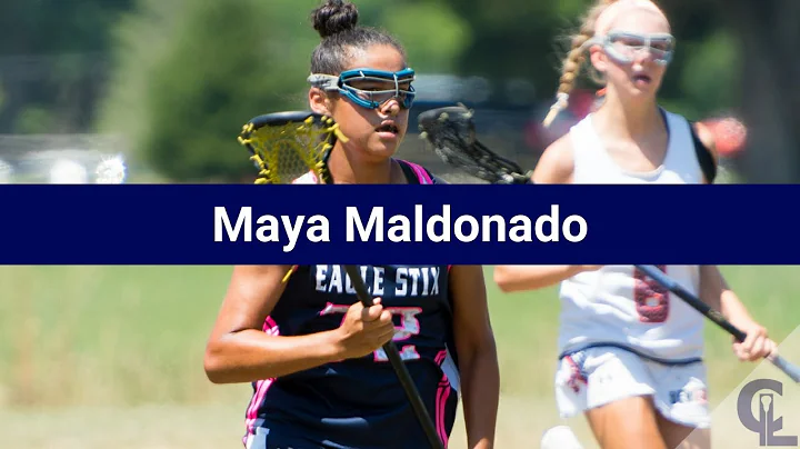 Maya Maldonado Lacrosse Highlights - GA 2022 - Att...