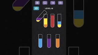 Water Sort Puzzle level 18