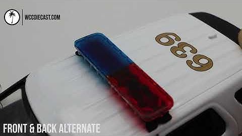 1/24 Multi-Pattern Lightbar (Gen 3) for Diecast Police Cars