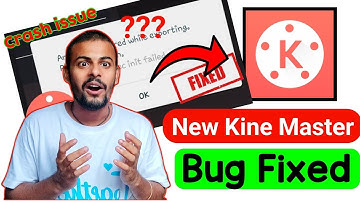 Kinemaster App Bug Fixed | How to solved kinemaster restart problem ✅