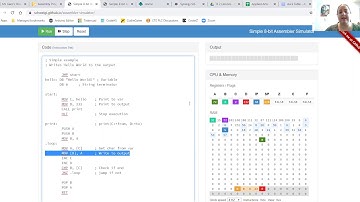Assembly Emulator for Hardware 2
