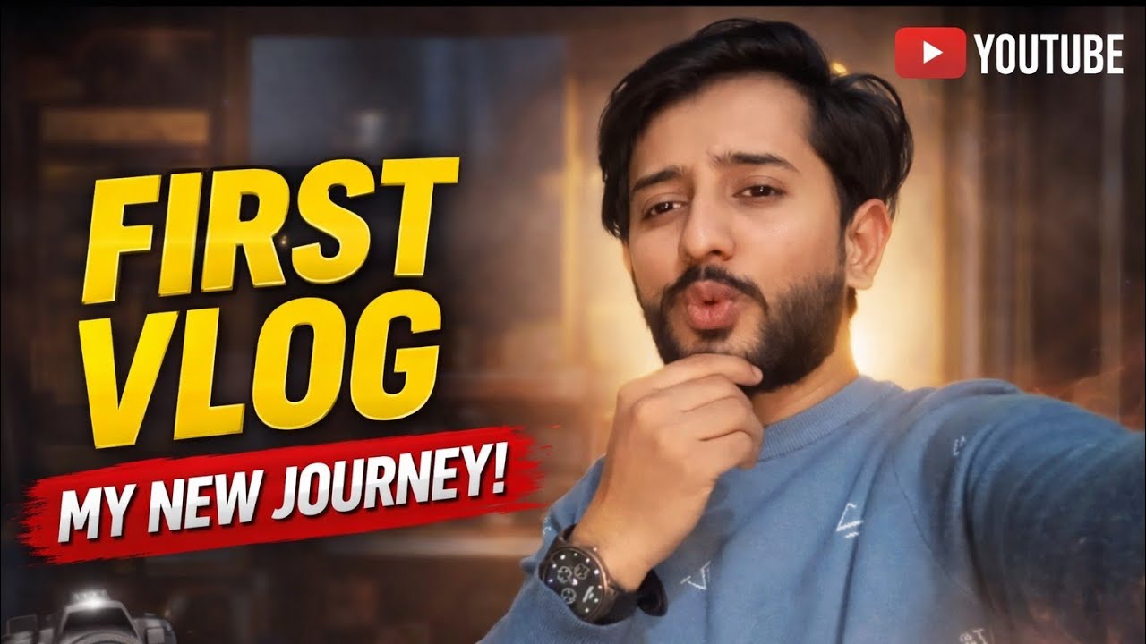 My First Vlog 😍 | New Vlogger Journey | Daily Life Vlog | Urdu - YouTube
