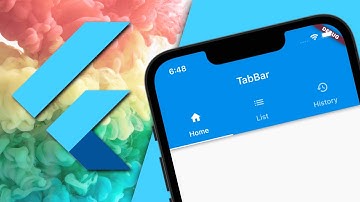 فلاتر على الماشي - نوافذ التبويب العلوية : Flutter to go - TabBar