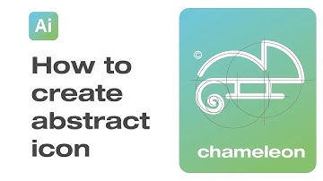 (chameleon) How to create abstract icon