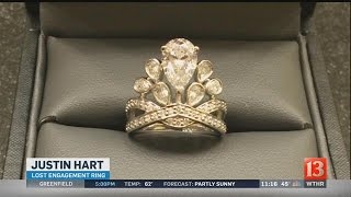 Lost engagement ring