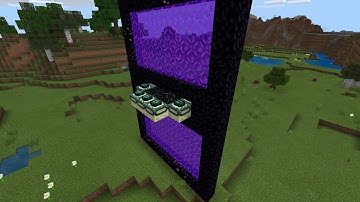 what if we combine nether portal and end portal