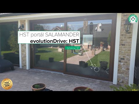 HS portál evolutionDrive schéma A + brzda Soft Close