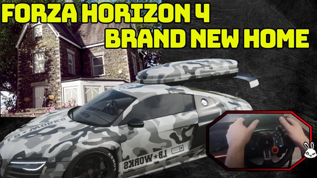 - FORZA HORIZON 4 MOVING INTO THE NEW HOUSE  (Steering Wheel + Shifter)GAMEPLAY 1440-60P