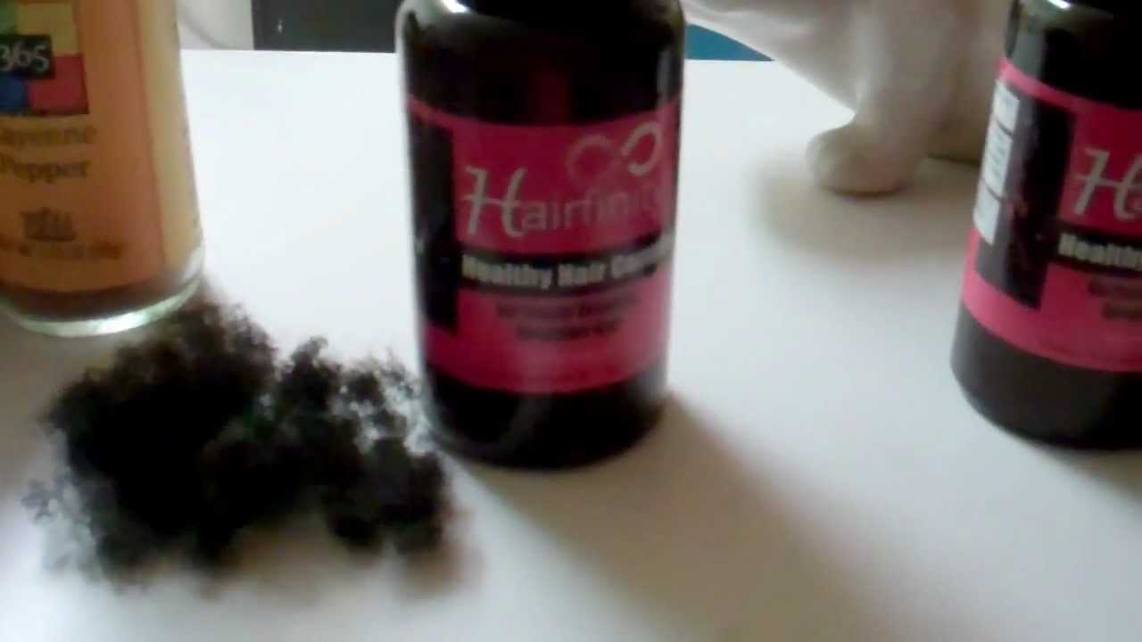 3 Months Hairfinity - I noticed shedding