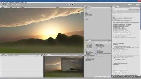 Unity 3d open world multiplayer timelapse p2