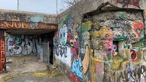 Exploring The Creepy Dark, & Colorful Bunkers of F...