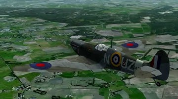 A2A Spitfire + P51 + MSE2 Belgium in P3dv2