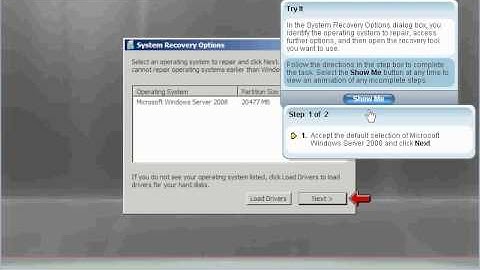 Windows Complete PC Restore - Server 2008