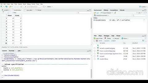 TSF GRIP TASK 1 (Prediction using Regression in R)
