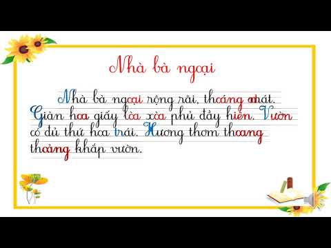Thứ hai ngày 27 tháng 04 năm 2020 Chính tả: Nhà bà ngoại