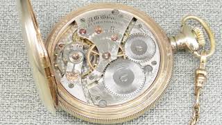 1907 The Waltham Watch Co. Pocket Watch 17 Jewel Serial #15505632 Hunter Case