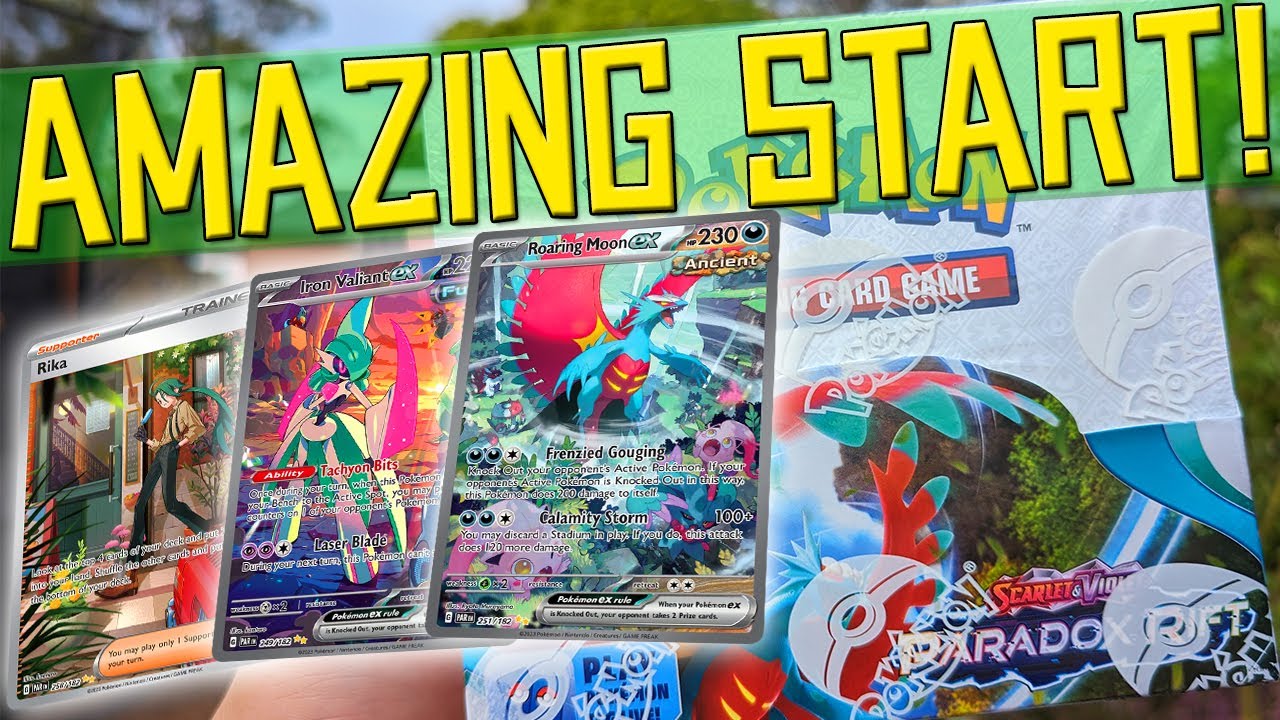 What An Amazing Start to Paradox Rift Master Set! 2 x Booster Box