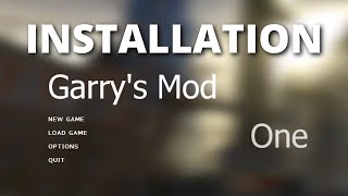 How to Install Gmod One