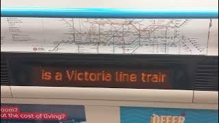 Victoria Line train to Walthamstow Central