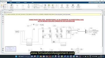 THREE PHASE TWO LEVEL BIDIRECTIONAL AC-DC CONVERTER - DUAL ACTIVE BRIDGE ISOLATED CONVERTER