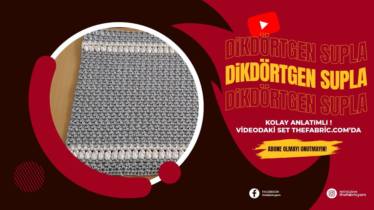 Dikdörtgen Supla Yapımı