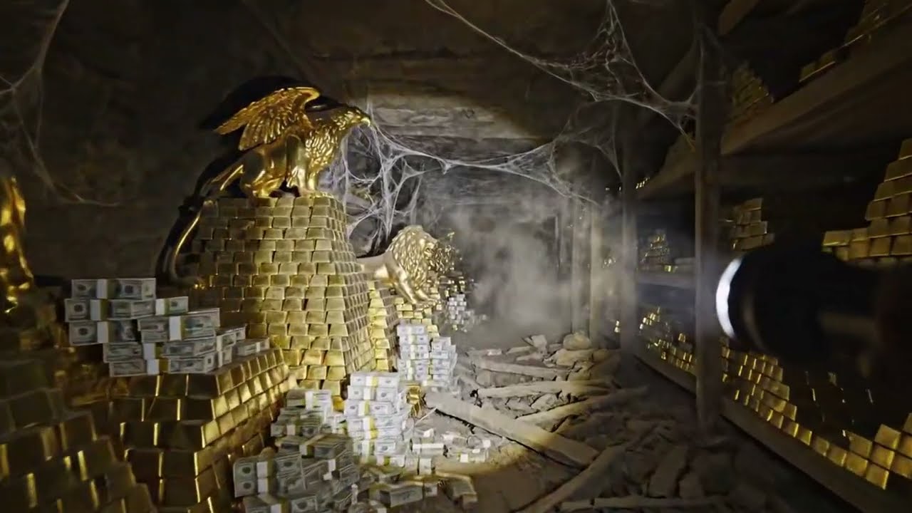 Lost Underground Chamber Packed With Gold 68UQ