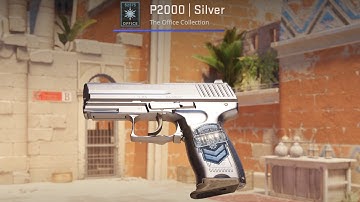 P2000 Silver (Factory New) - CS2 Skin Showcase