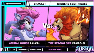 Fusion #264 - Winners Semis- Animal (Absa) VS HamPolo (Zetterburn) - Rivals of Aether 2