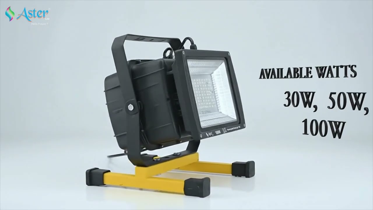 Rechargeable LED Flood Light | Power Backup & Emergency Light
