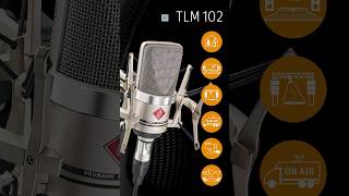 The smallest, most affordable large diaphragm #microphone - our #TLM102 🤩