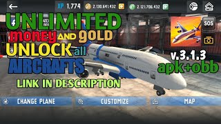 Flight simulator 2018 v.3.1.3 mod (apk + obb) || For Android || Link in description || GAMING JIHAD screenshot 3