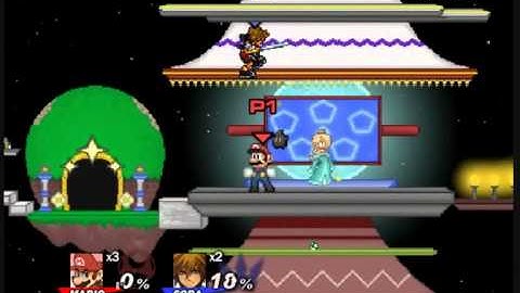 SSF2 Demo V0.7 Mario Gameplay