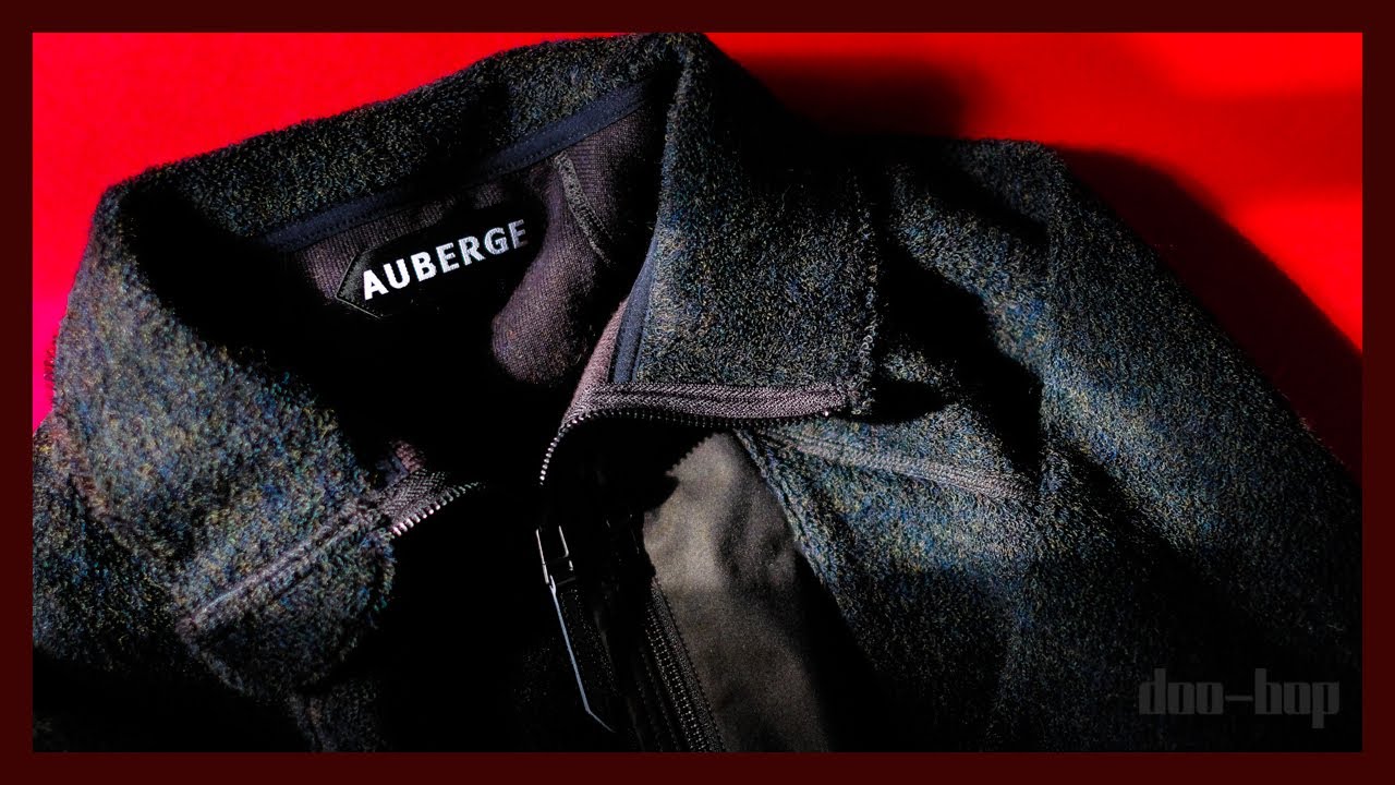 AUBERGE】英国羊毛を使用したフリースジャケット